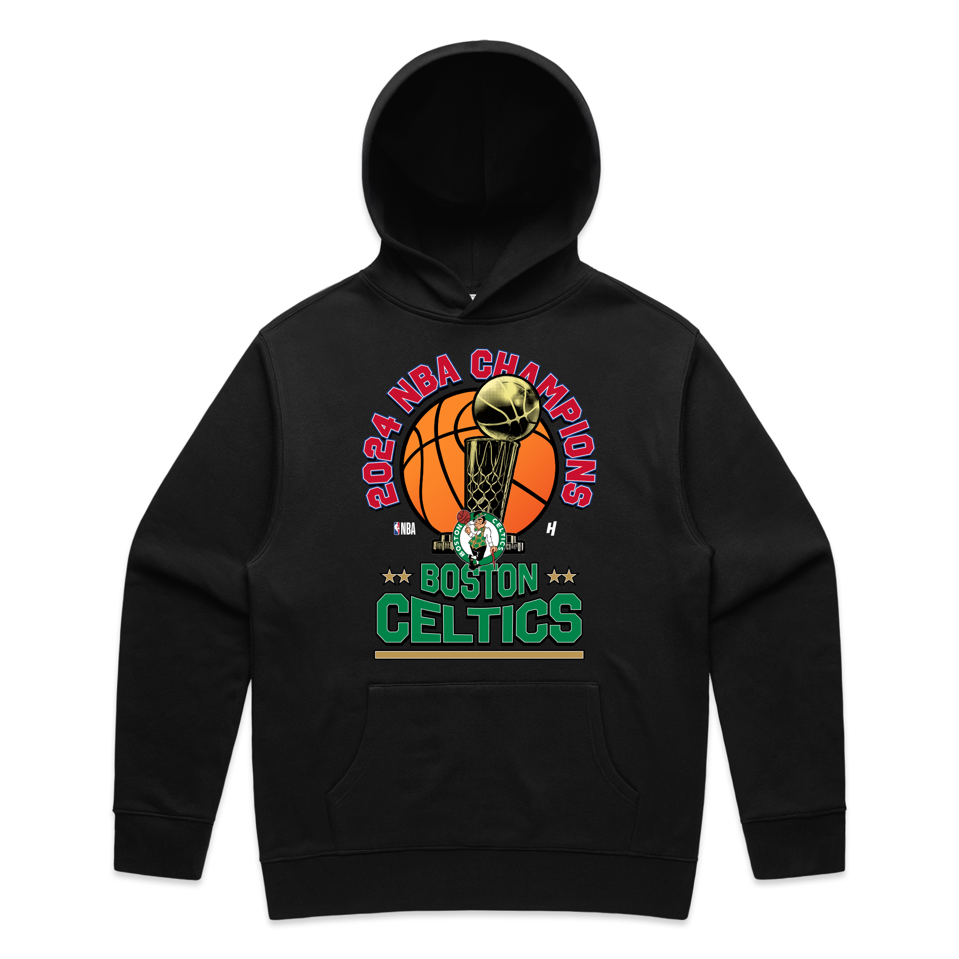 Celtics 2024 NBA Champions Hoodie - Black