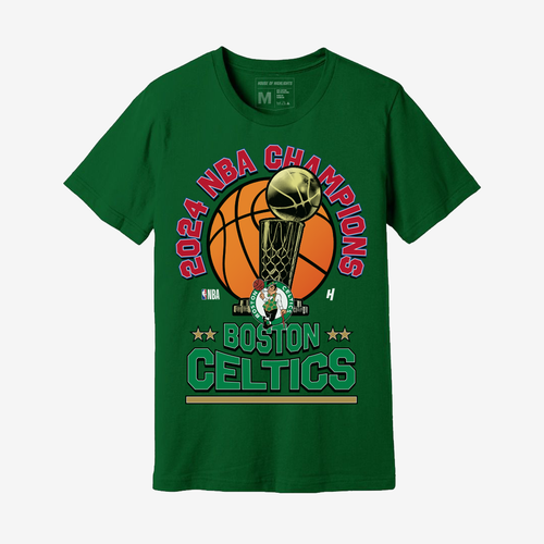 Celtics 2024 NBA Champions T-Shirt - Green