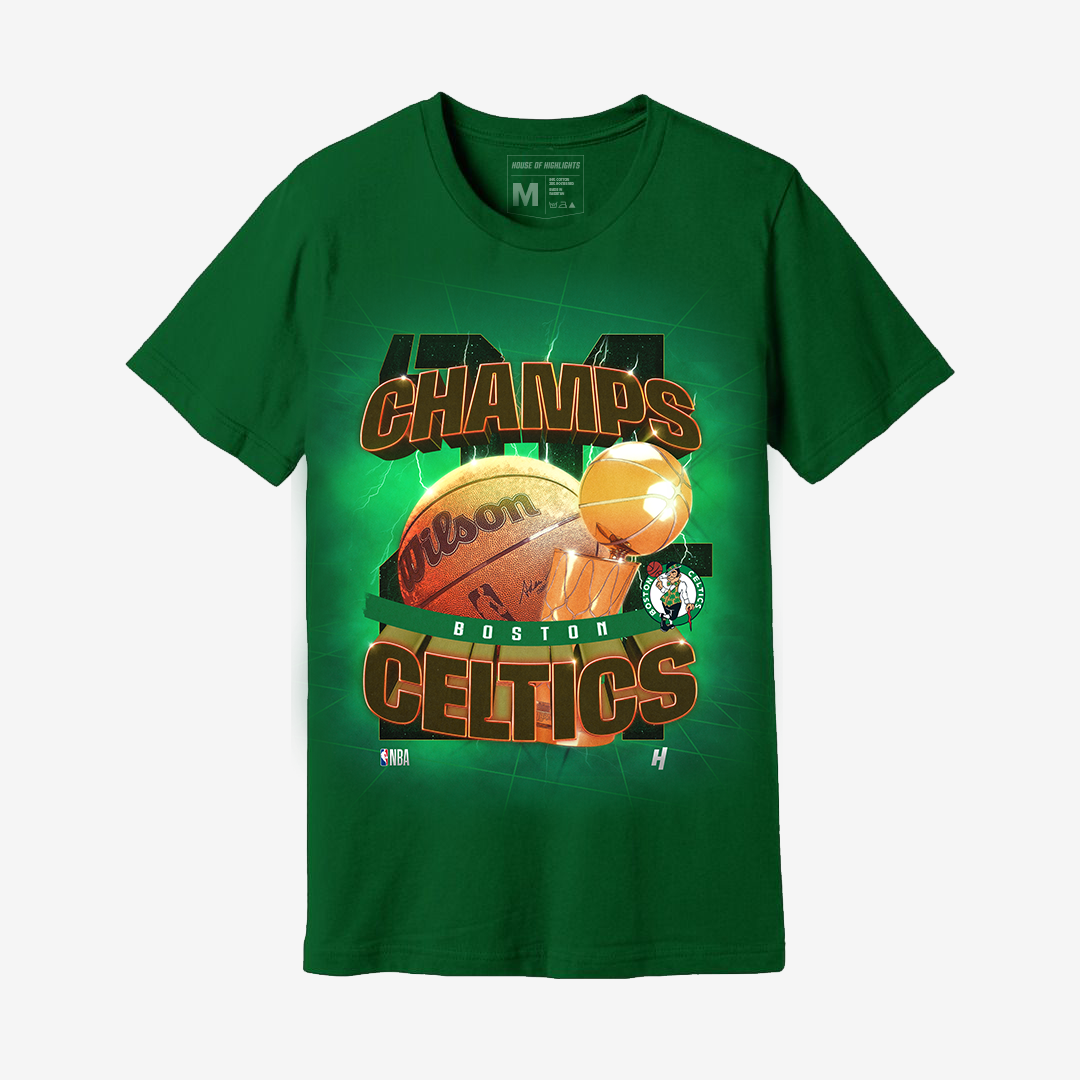 Celtics 2024 NBA Champs T-Shirt - Green