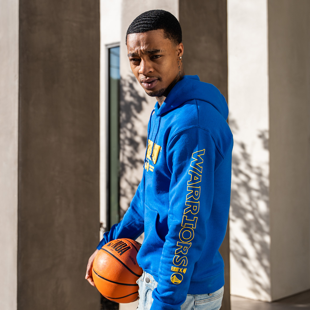 Flight x Warriors So Inspirational Blue Hoodie