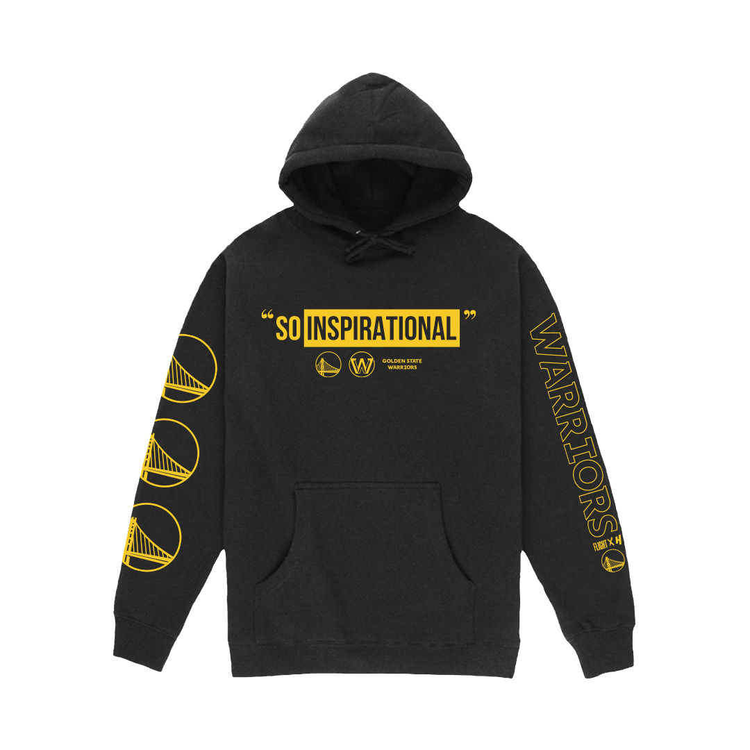 Flight x Warriors So Inspirational Black Hoodie