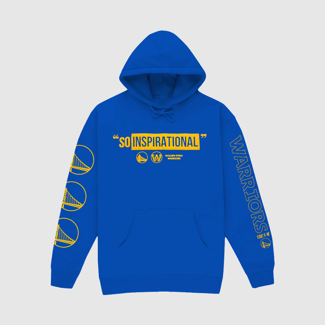 Flight x Warriors So Inspirational Blue Hoodie