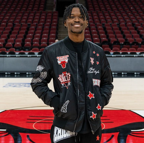 KOT4Q x Bulls Windy City Bomber Jacket