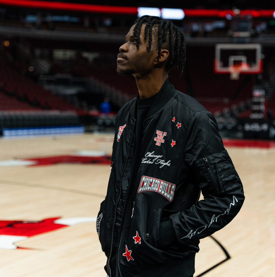 KOT4Q x Bulls Windy City Bomber Jacket